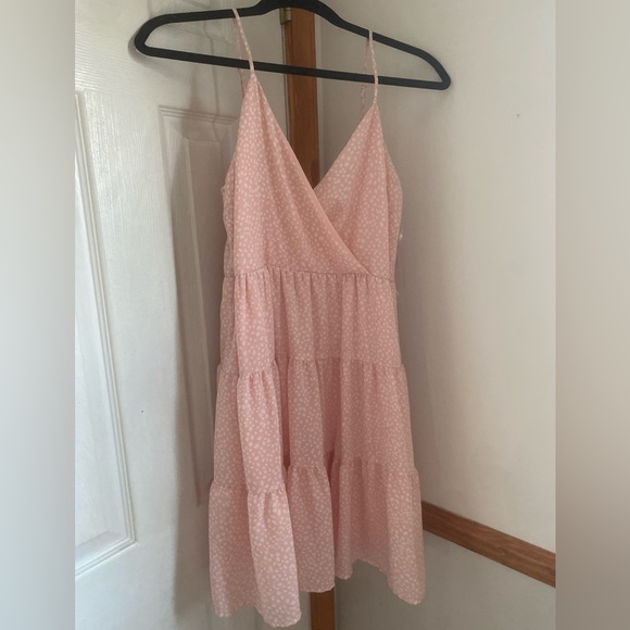 Altar’d State Light Pink Sundress - Picture 1 of 3